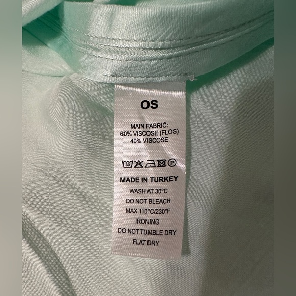 My Beachy Side Magnolia Satin Caftan - NWT - OS - Picture 8 of 13